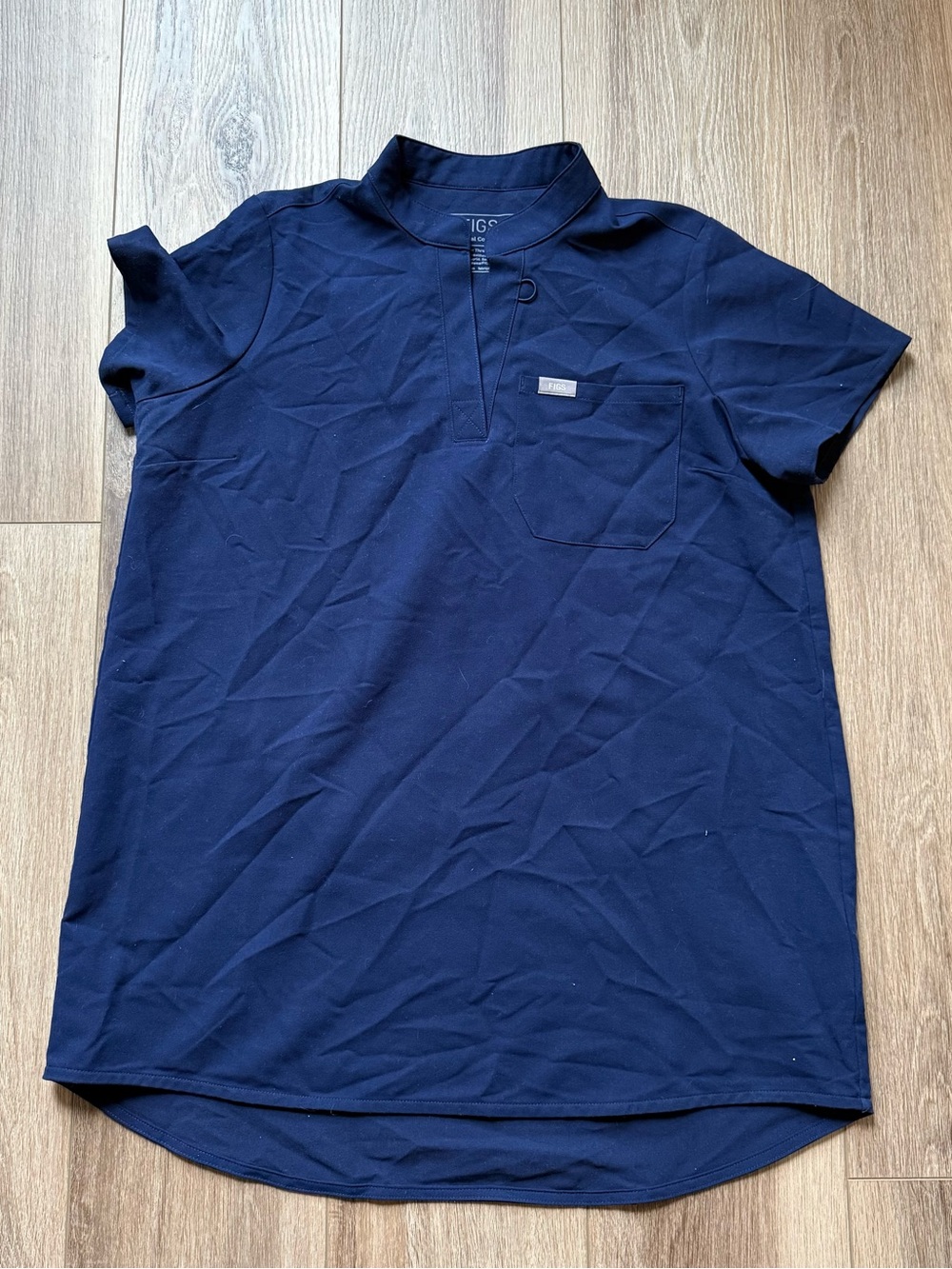 FIGS Navy blue scrub Shirt size XS